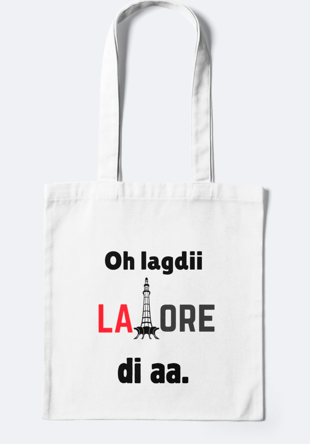 LAGDI LAHORE DI AA TOTE BAG