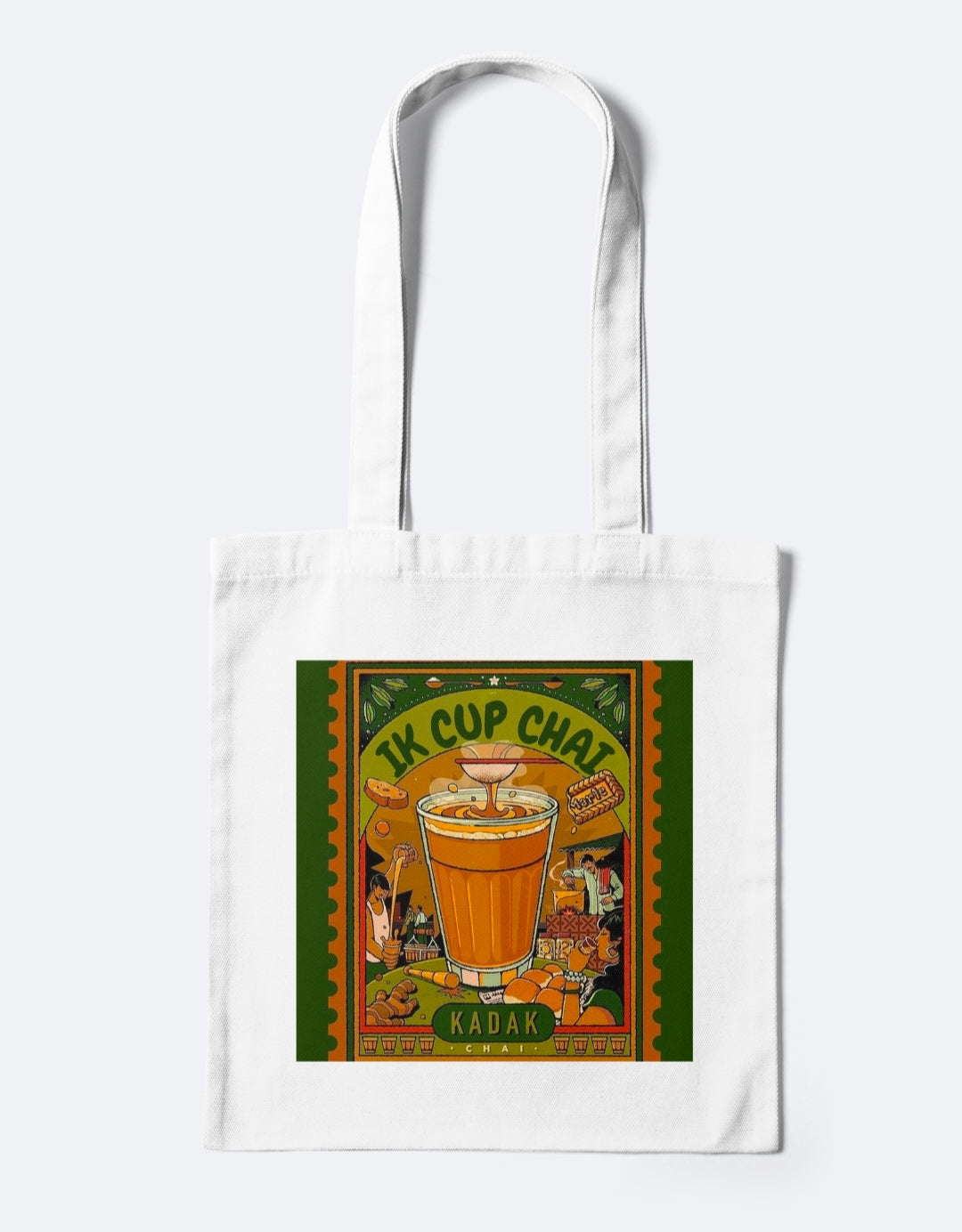 IK CUP CHAYE TOTE BAG